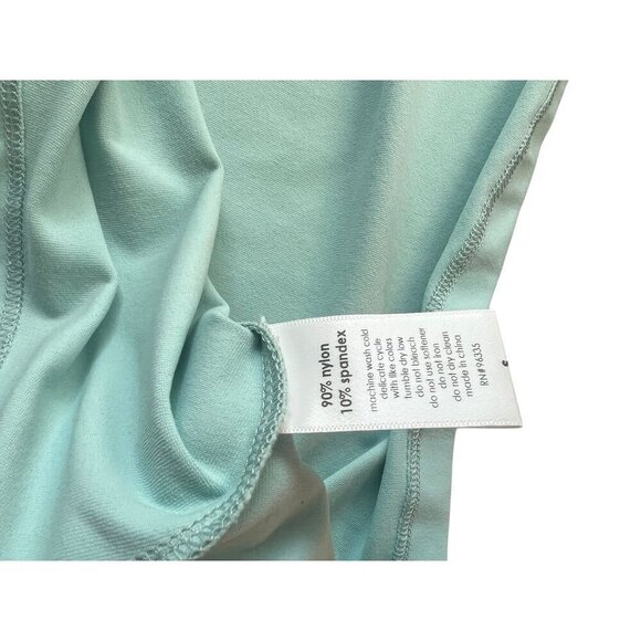 Susana Monaco Womens Off-Shoulder Top Bell Sleeves In Light Blue Cottagecore boh - Picture 10 of 10